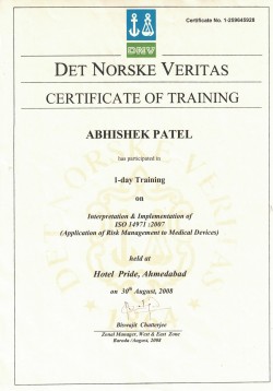 Asiatic Engineers Certification — ISO