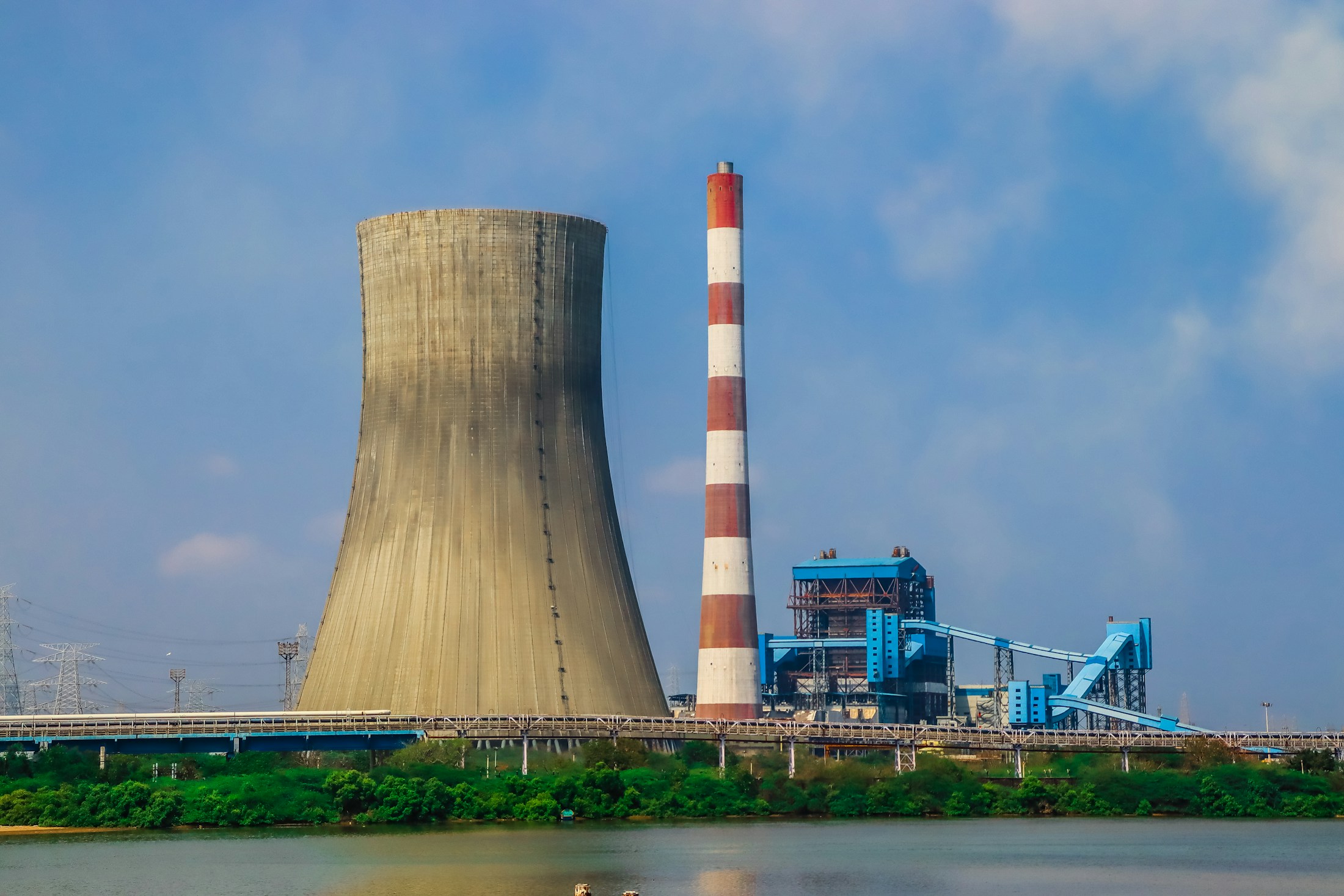 Industrial manufacturing environment relevant to battery wastewater treatment