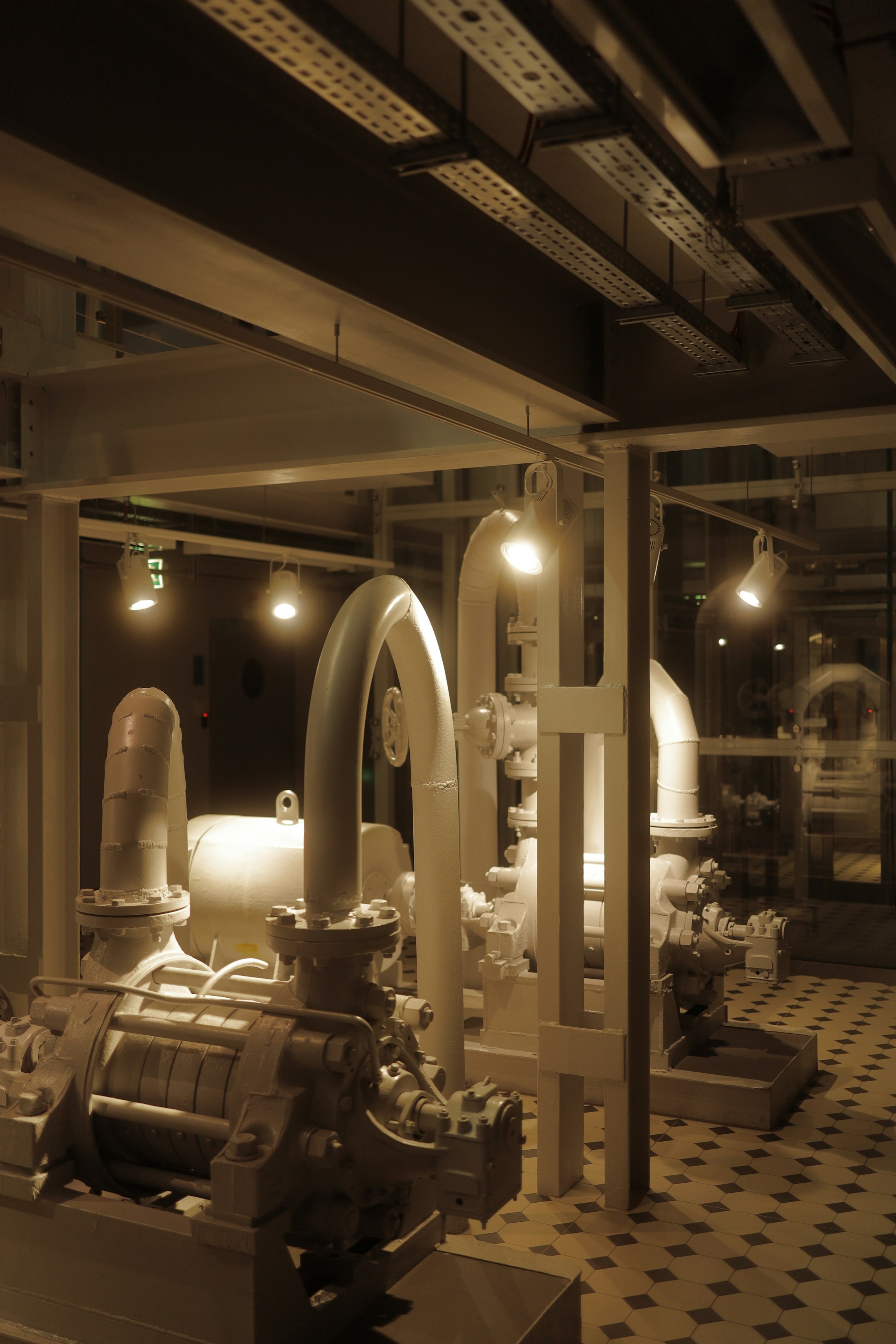 High-tech water treatment setup relevant to UPW reject recovery