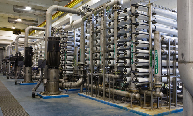 Industrial high TDS RO reject treatment plant